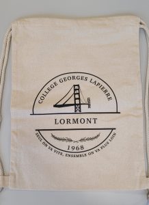 SAC AVEC CORDON DU COLLEGE LAPIERRE