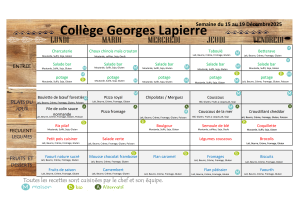 Menus semaine du 15/12/2025