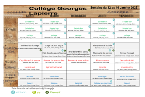 Menus semaine du 12/01/2026